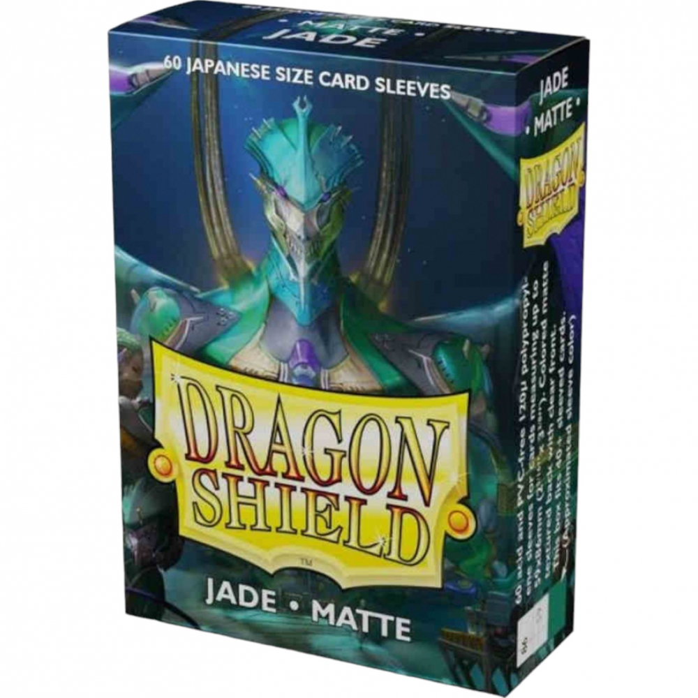 Prot Ges Cartes Format Jap Sleeves Mini Matte Jade Par Ultrajeux