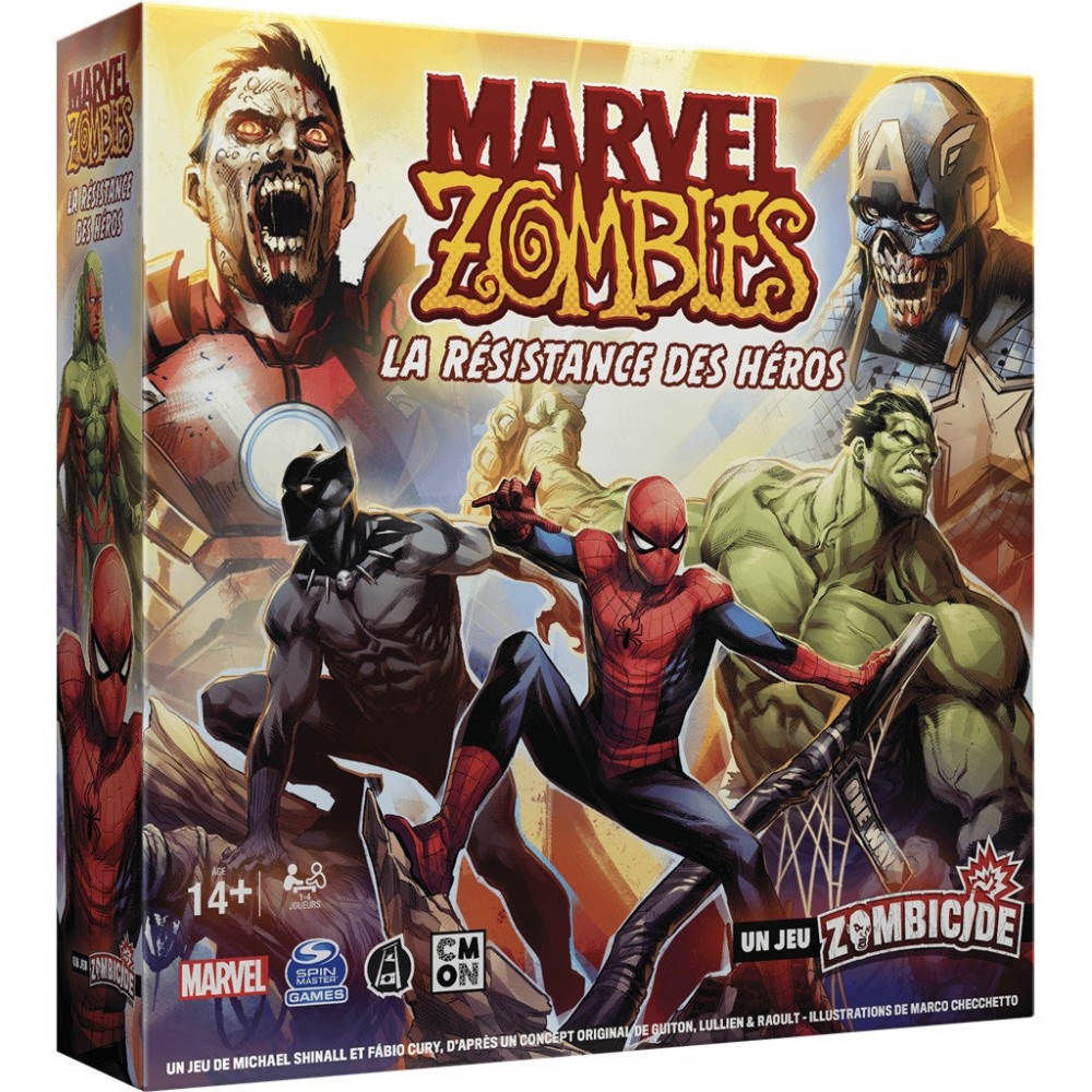 Jeu De Plateau Zombicide Marvel Zombies La R Sistance Des H Ros