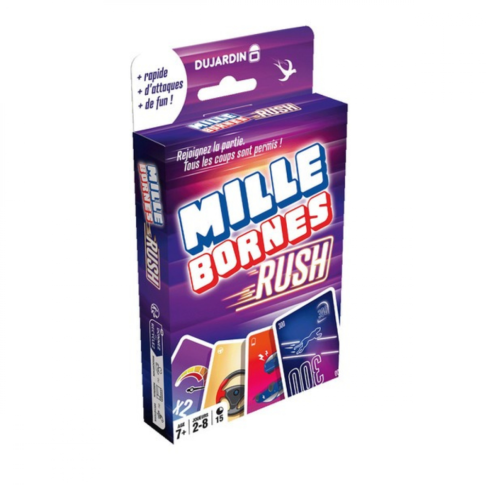 Jeu De Plateau Mille Bornes Rush Ambiance Ultrajeux