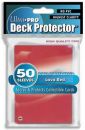 Prot�ges Cartes Format JAP  Ultrapro - Dos Rouge