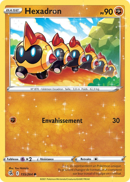 Hexadron de l'édition EB08 - Epée et Bouclier - Poing de Fusion Hexadron de l'édition EB08 - Epée et Bouclier - Poing de Fusion