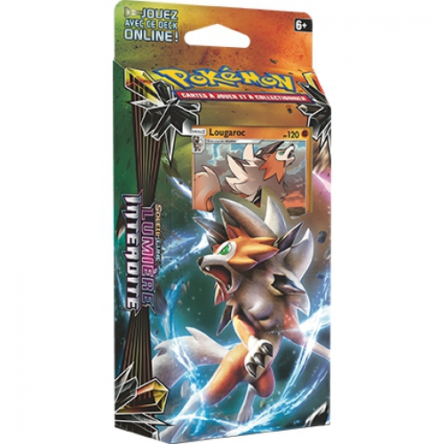 Deck Sl6 Soleil Et Lune 6 Lumière Interdite Lougaroc Forme Crépusculaire Truand Du Crépuscule Pokémon Ultrajeux - 