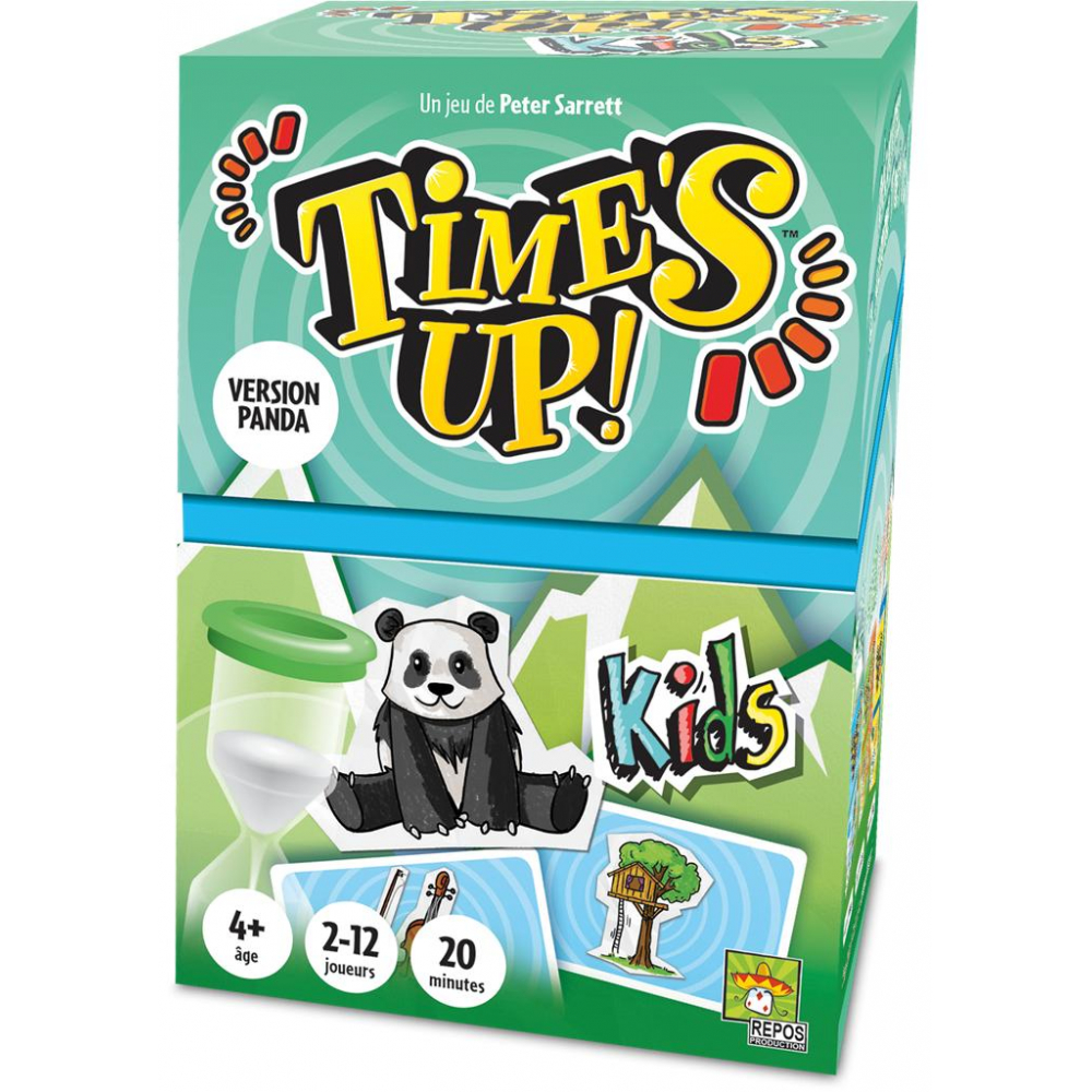 Jeu de devinettes Time's Up Kids : Version Panda - UltraJeux
