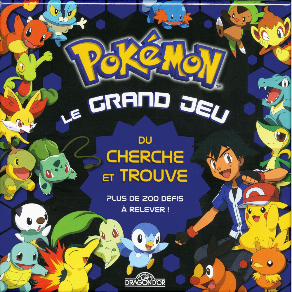 Jeu Pokémon : le grand jeu du cherche-et-trouve : plus de 200 défis à  relever ! : le jeu à Prix Carrefour