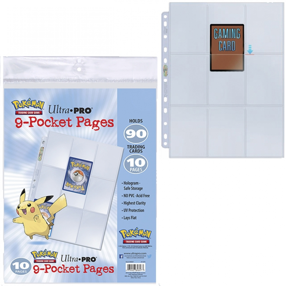 Classeur de Rangement Binder Carte Pokémon Yu-Gi-Oh Lorcana