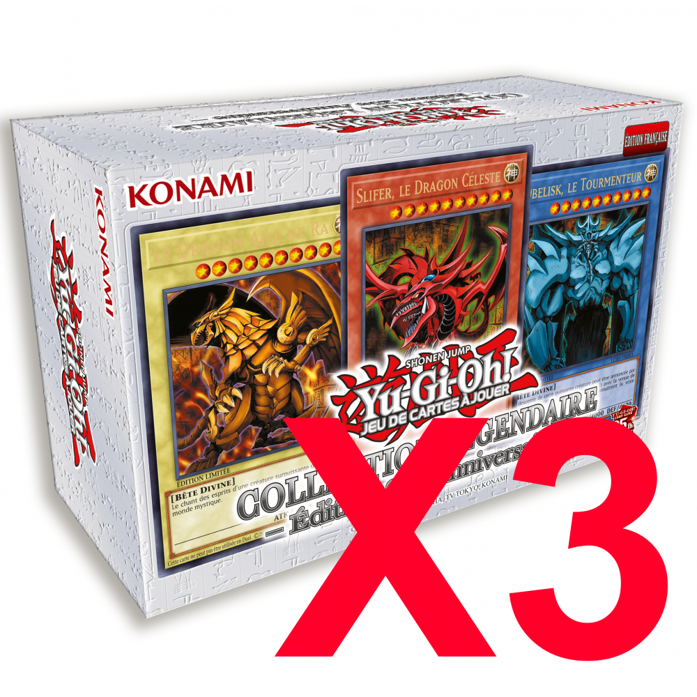 Yu-Gi-Oh! Coffret Collection Légendaire : Édition 25e Anniversaire