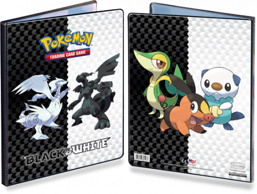 Classeur Pokémon A5 noir et blanc complet - Pokémon