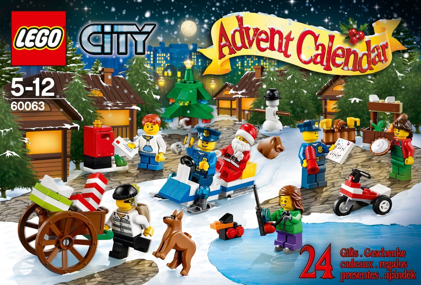 60063 Le Calendrier De L’avent Lego City 2014 LEGO UltraJeux