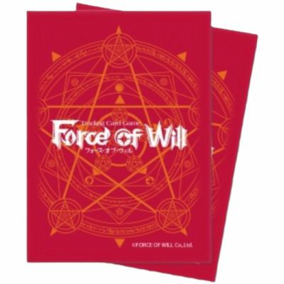 Protges Cartes Standard Force of Will par 65 - Card Back - Red