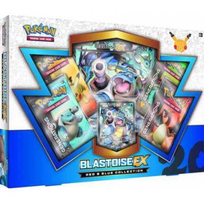 Cheapest Blastoise EX Red and Blue Collection Box