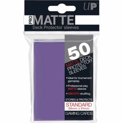 Protges Cartes Standard  Sleeves Ultra-pro Standard Par 50 Violet Matte