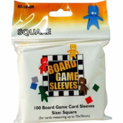 Protges cartes Spciaux  Board Game Sleeves Square (70x70mm) par 100