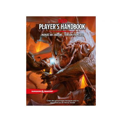 Jeu de Rle Dungeons & Dragons D&D5 - Manuel des Joueurs (Player's Handbook)