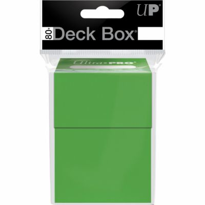 Deck Box et Rangement  Deck Box Ultrapro - Vert Citron (Lime Green)