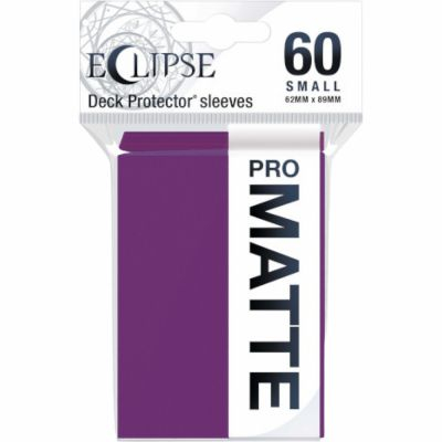 Protges Cartes Format JAP  Sleeves Ultra-pro Mini Par 60 Eclipse Matte Violet
