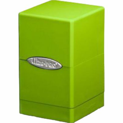 Deck Box et Rangement  Satin Tower Deck Box Vert Citron ( Compartiment avec D )