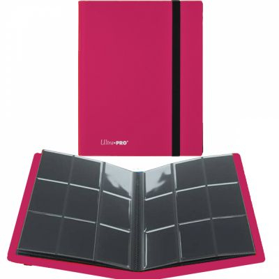 Portfolio  Pro-binder - Eclipse - Rose Vif (Hot Pink) -  360 Cases (20 Pages De 18)