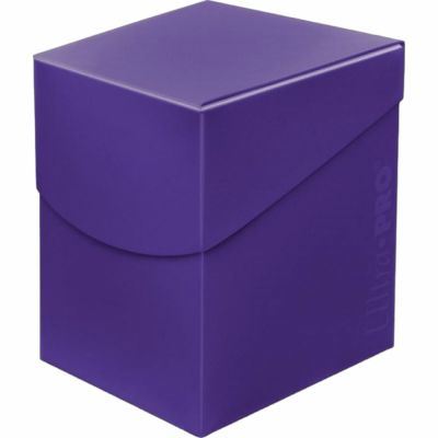 Deck Box et Rangement  Deck Box Ultrapro Eclipse 100+ (grande Taille) - Royal Purple - Violet
