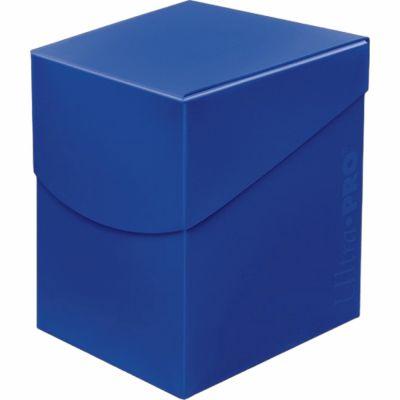 Deck Box et Rangement  Deck Box Ultrapro Eclipse 100+ (grande Taille) - Bleu Roi