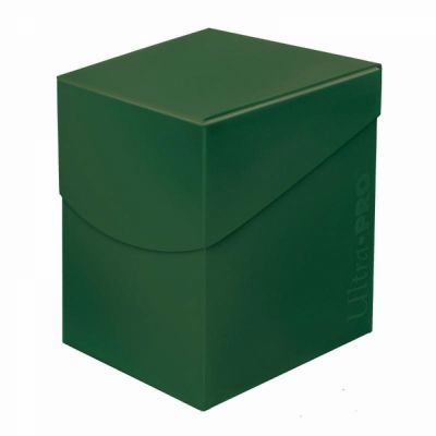 Deck Box et Rangement  Deck Box Ultrapro Eclipse 100+ (grande Taille) - Vert fort (Forest Green)