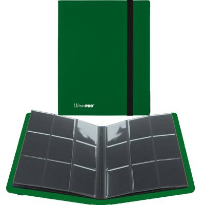 Portfolio  Pro-binder - Eclipse - Vert fort (Forest Green) -  360 Cases (20 Pages De 18)