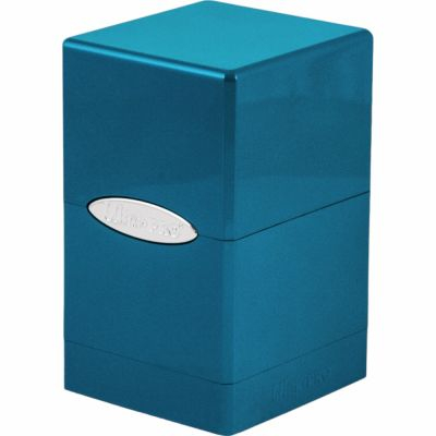 Deck Box et Rangement  Satin Tower Deck Box Ice Blue ( Compartiment avec D )