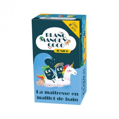 Jeu de Cartes Best-Seller Blanc Manger Coco Junior - La Matresse en maillot de bain