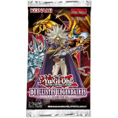 Booster Franais Yu-Gi-Oh! Les Duellistes Lgendaires : La Rage de R