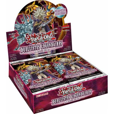 Booster Franais Yu-Gi-Oh! Boite De 36 Boosters - Les Duellistes Lgendaires : La Rage de R