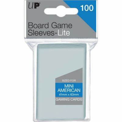 Protges cartes Spciaux  Board Game Sleeves Lite Mini American (41x63mm) par 100