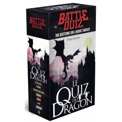Jeu de Cartes Ambiance Battle Quiz ! spcial Le Quiz Du Dragon