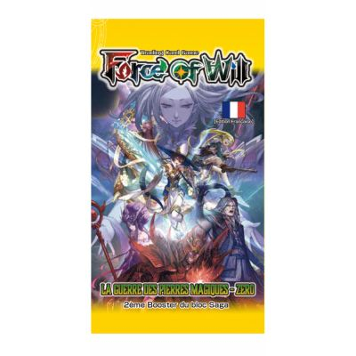 Booster Franais Force of Will S2 - Saga Cluster 2 - La Guerre des Pierres Magiques - Zero