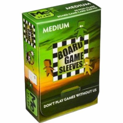 Protges cartes Spciaux  Board Game Sleeves Medium (57x89mm) par 50 Anti-reflets
