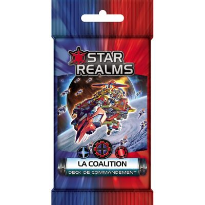 Deck-Building Best-Seller Star Realms : Deck de Commandement La Coalition