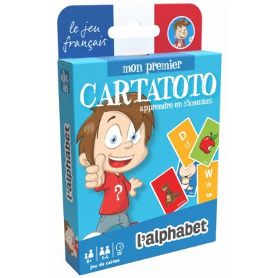 Ludo-Educatif Enfant Cartatoto - L'alphabet