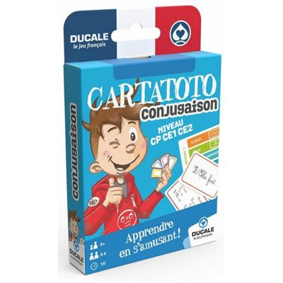 Ludo-Educatif Enfant Cartatoto - Conjugaison