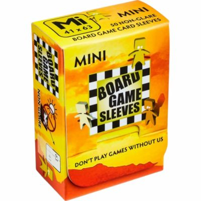 Protges cartes Spciaux  Board Game Sleeves Mini (41x63mm) par 50 Anti-reflets