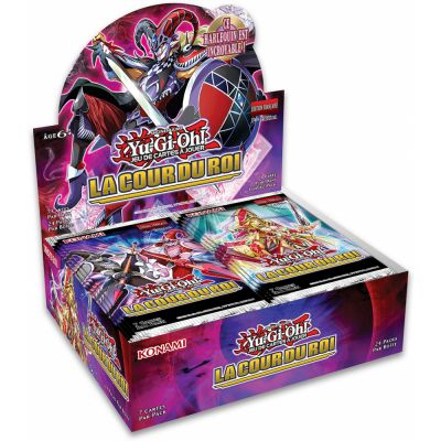 Boite de Boosters Franais Yu-Gi-Oh! 24 Boosters - La Cour du Roi