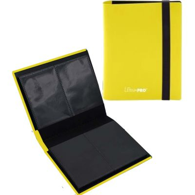 Portfolio  Pro-binder - Eclipse - Lemon Yellow - 80 Cases (20 Pages De 4)