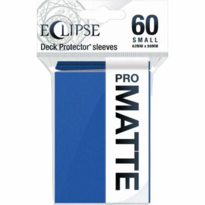 Protges Cartes Format JAP  Sleeves Ultra-pro Mini Par 60 Eclipse Pro Matte Bleu Pacifique (Pacific Blue)