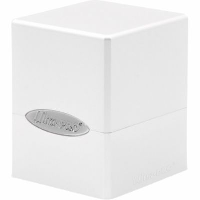 Deck Box et Rangement  Satin Cube Deck Box Blanc