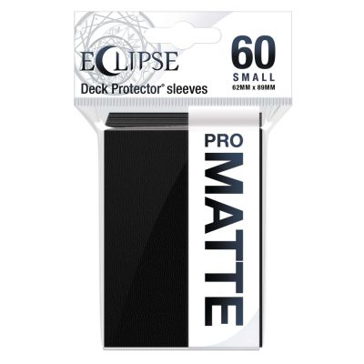 Protges Cartes Format JAP  Sleeves Ultra-pro Mini Par 60 Eclipse Pro Matte Noir (Jet Black)