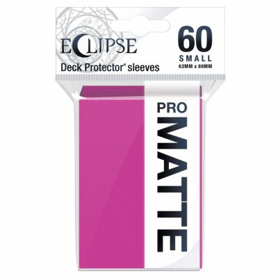 Protges Cartes Format JAP  Sleeves Ultra-pro Mini Par 60 Eclipse Pro Matte Rose (Hot Pink))
