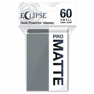 Protges Cartes Format JAP  Sleeves Ultra-pro Mini Par 60 Eclipse Pro Matte Gris (Smoke Grey)