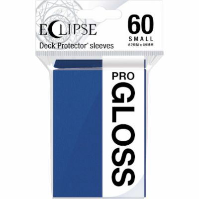 Protges Cartes Format JAP  Sleeves Ultra-pro Mini Par 60 Eclipse Pro Gloss Bleu (Pacific Blue) - GLOSS