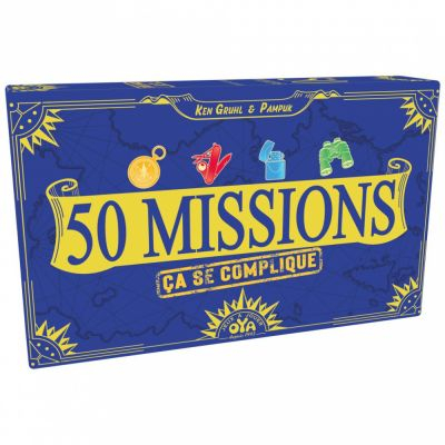 Jeu de Cartes Rflexion 50 Missions a se complique