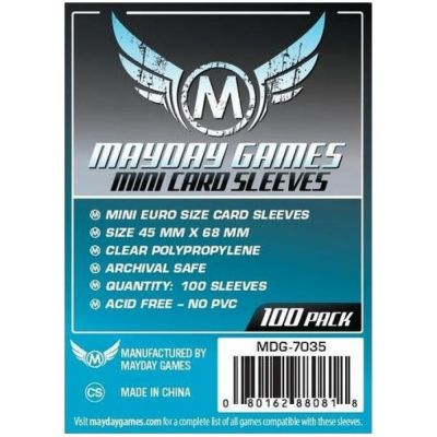Protges cartes Spciaux  Mayday Games - Mini Euro 45x68mm - par 100