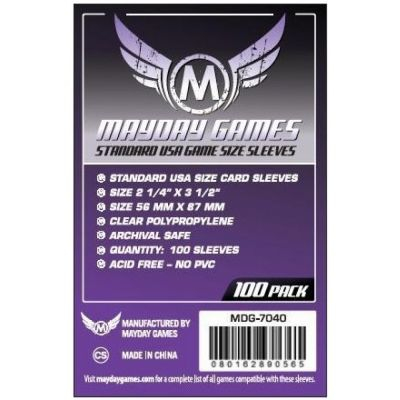 Protges cartes Spciaux  Mayday Games - USA Standard 56x87mm - par 100