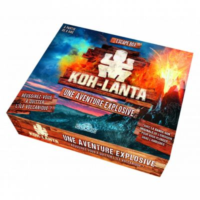 Aventure Coopration Escape Box - Koh-Lanta : Une Aventure Explosive