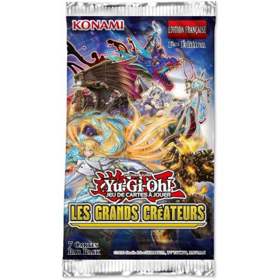 Booster Franais Yu-Gi-Oh! Les Grands Crateurs ( sous Blister )